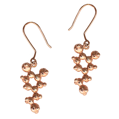 Dopmaine Earrings rose gold
